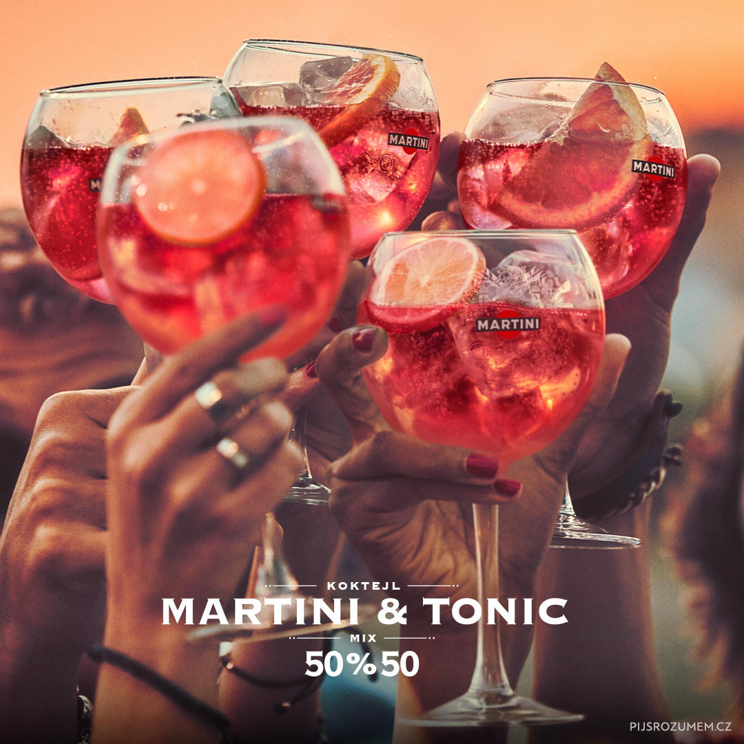 Objevte dokonalé spojení Martini s Tonikem