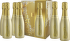 Bottega miniset 6x 0,2 l Confezione Astuccio Birilli Gold  (6x Gold Prosecco)