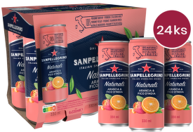 Sanpellegrino Arancia & Fico d´India, plech, 0,33l - 24 ks