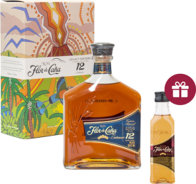Flor de Caňa 12YO + dárek