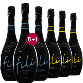 Prosecco Spumante Brut vs Extra Dry 5+1