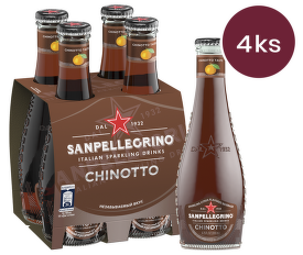 Sanpellegrino Chinotto sklo 20cl - 4 ks