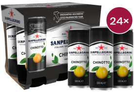 Sanpellegrino Chinotto plech 0,33l - 24 ks