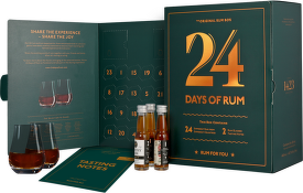 Rumový kalendář 2022, 24 rumů x 20 ml