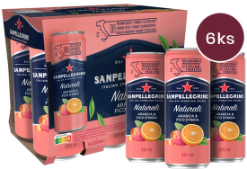 Sanpellegrino Arancia & Fico d´India, plech, 0,33l - 6 ks