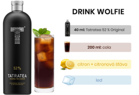 Tatratea 52% Original Tea liqueur 0,7l