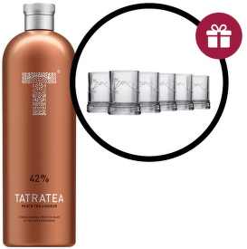 Tatratea 42% Peach Tea liqueur 0,7l