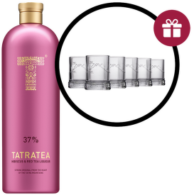 Tatratea 37% Hibiscus & Red Tea liqueur 0,7l