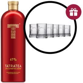 Tatratea 67% Apple & Pear Tea liqueur 0,7l