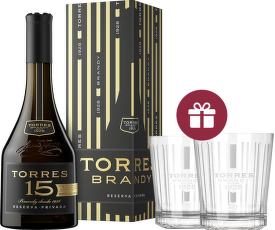 Torres 15 Years Old Reserva Privada 0,7l + dárek