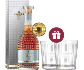 Torres 20 Years Old Hors D´Age 0,7l + dárek
