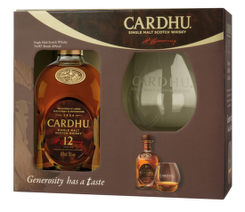Cardhu 12 Years Old + sklenice 0,7l