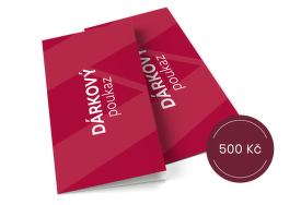 Elektronický dárkový voucher 500 Kč