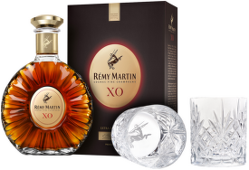 Remy Martin XO 0,7l + 2 originální skleničky