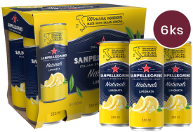 Sanpellegrino Limonata (citron), plech, 0,33l - 6 ks