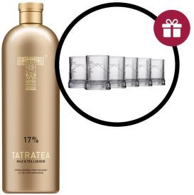 Tatratea 17% Milk & Tea liqueur 0,7l