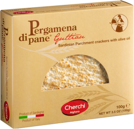 Pergamena di Pane Guttiau - italské chlebové placky,100g
