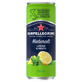 Sanpellegrino Limonata & Menta, plech, 33cl