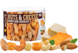 Mix pražených ořechů a křupavého sýru 120g, Mixit