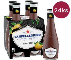 Sanpellegrino Chinotto sklo 20cl - 24 ks