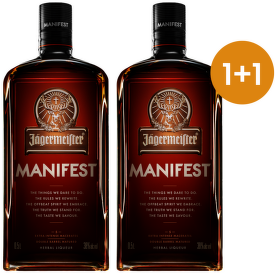 Jägermeister Manifest 38% 0,5l 1+1