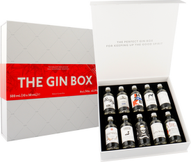 The Gin Box World Tour 10 x 50 ml