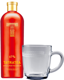 Tatratea 67% Apple & Pear Tea liqueur 0,7l