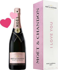 Moët & Chandon Rosé Imperial I Love You Giftbox 0,75 L
