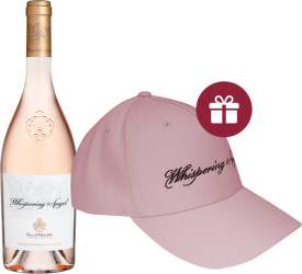 Whispering Angel Rosé + kšiltovka