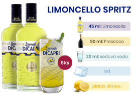 Molinari Limoncello di Capri + dárek