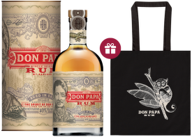 Don Papa 7 Years Old box + dárek