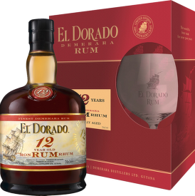 El Dorado 12 Years Old 0,7l se skleničkou