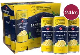 Sanpellegrino Limonata (citron), plech, 0,33l - 24 ks