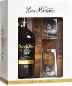 Dos Maderas Seleccion 0,7l + skleničky