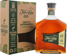 Flor de Cana Eco 15 Years Old 0,7l