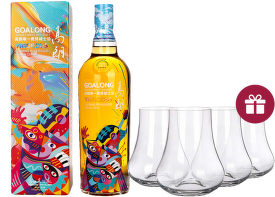 Goalong Vigorous, Single Malt Whiskey + dárek