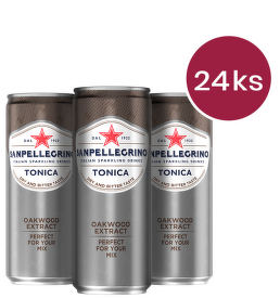 Sanpellegrino Tonic plech 33 cl - 24 ks