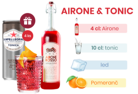 Airone Rosso Aperitivo + dárek