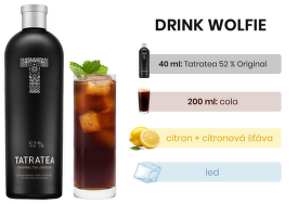 Tatratea 52% Original Tea liqueur 0,7l