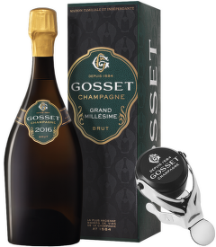 Gosset Grand Millésime Brut 2016 0,75l + dárek