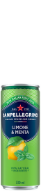 Sanpellegrino Limone & Menta, plech, 33cl