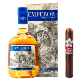 Emperor Rum Heritage, Mauritius 0,7l + dárek