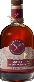 Ratu 8 Years Old Signature Blend, Premium Fiji Rum Liquer 0,7l