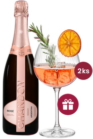 Chandon Rosé Argentina + dárek