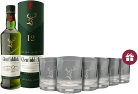 Glenfiddich 12YO 0,7l + dárek