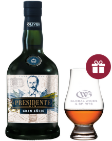 Presidente Gran Anejo + dárek