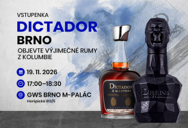 Vstupenka na Dictador VIP Masterclass 19.11.2026 Brno M-Palác