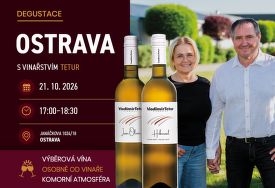 Vstupenka na degustaci vinařství Tetur 21.10.2026 Ostrava