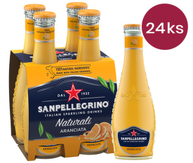 Sanpellegrino Aranciata sklo 20cl - 24 ks