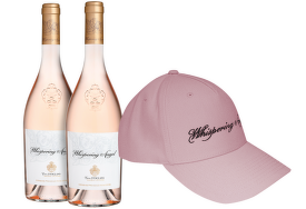 Whispering Angel Rosé + kšiltovka